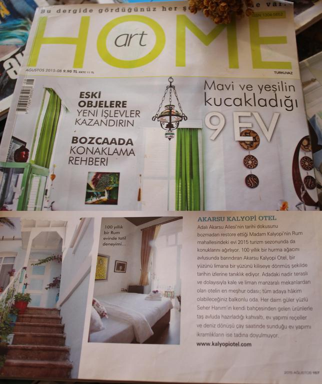 Akarsu Kalyopi Hotel Bozcaada Esterno foto